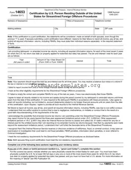Printable 14653 Template