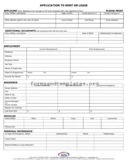 Printable Aoa 100A Template