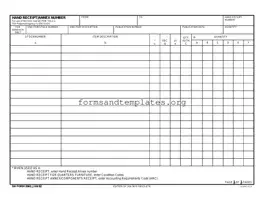 Printable Da Template