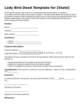 Attorney-Verified Lady Bird Deed Template