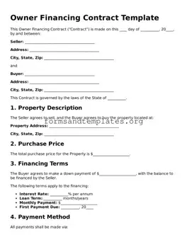 Attorney-Verified Owner Financing Contract Template