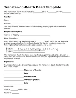 Attorney-Verified Transfer-on-Death Deed Template