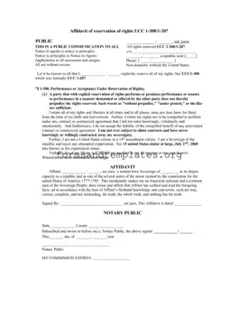 Printable Ucc 1 308 Template