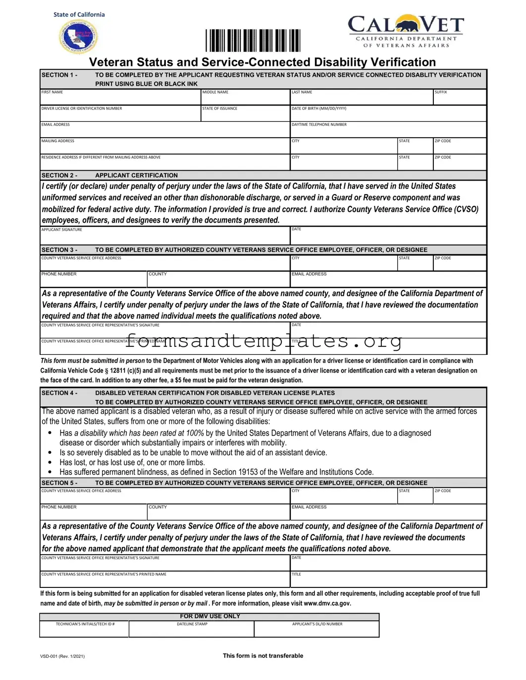 Printable Vsd 001 Template